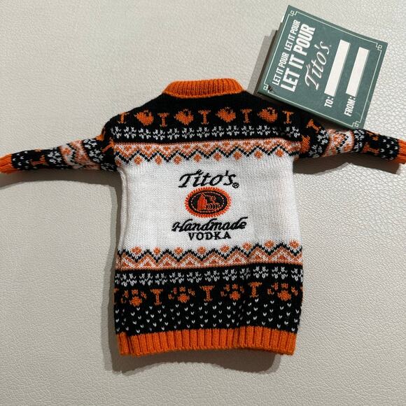Tito's Handmade Vodka Seasonal Bottle Sweater - Picture 5 of 5